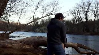 Outdoor Sex with my 18yo Amateur Girlfriend