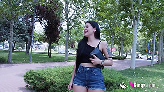 Paola White takes the MONSTERCOCK dare: Welcome to porn, babe!