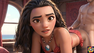 Seductive Brunette Compilation - AI Animation ASMR