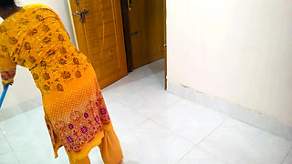 Bangladeshi maid Fucked by her boss whole she working