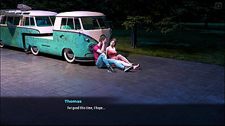 MILF of Sunville 74 Myself and Sarah Almost Got Caught Then We Fucked on the Beach