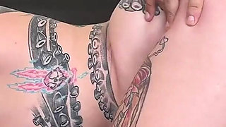 She Comes From Belgium to Take 2 Cocks, This Redhead Swallows All the Cum!