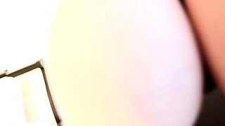Masturbating blonde plays with her toy and cant get enough