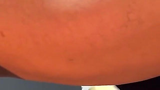 Secretary in Boss's Office: Close up Anal Creampie Full - POV & Tight Ass
