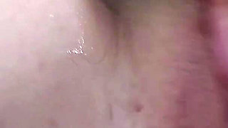 19 Year Old Close Pussy Play with Massive Dildo
