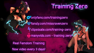 Training Zero Shaving my Slave's Head - Femdom Humiliation