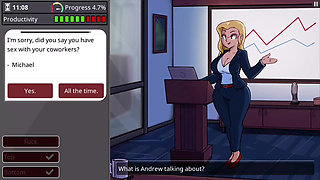 Girl with Big Boobs and Big Ass Takes Monster Cock - Barely Working Gameplay Level 3