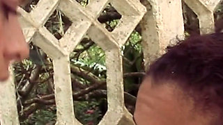Outdoor Enema Swallow - Bikini Girls Share Enema and Pee on the Terrace