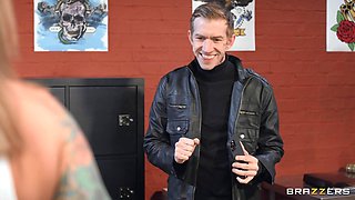 Busty Inked MILF Cock Rider part 2: starring Danny D and Ava Austen