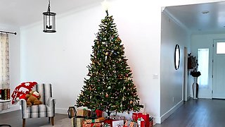 Cumming Down My Stepmom's Chimney This Christmas