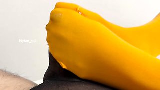Femdom fetish bitch in stockings
