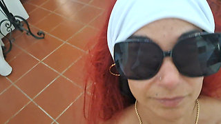 MILF Sucks a Cock and Takes a Load in Her Mouth (pov)