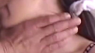 Collared College Brunette Takes Every Inch Deep