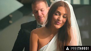 PURE TABOO Lustful Bride Gizelle Blanco Shamelessly Teases Her Husband In Front Of Wedding Witnesses: Porn