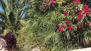 Hot Lesbian Interracial Fun in the Pool