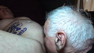 Slave Eats Cake Straight from My Wet Pussy & Asshole for his Birthday