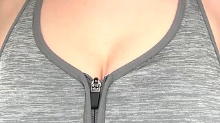 Big boobs milf masturbates with her dildo