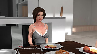 Away From Home 10 Eva's Underwater Ass Rub on Liam's Dick at Pool Party