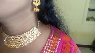 Housewife showing cute breast for her step brother