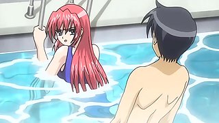 ONII SAAN, HARDER PLEASE! - hot redhead girl gets railed from behind by her stepbro