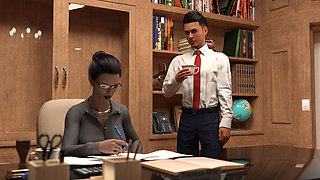 I Tricked My Female Boss Into Having Sex and Creampied Her - Midnight Paradise