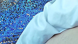 Jamdown26 - Black Doctor Almost Got Caught Fingering Hijab White Patient Big Fat Shaved Pussy Publicly Outdoor in His Car - BBW