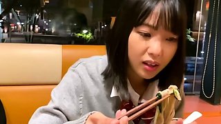 Amateur teen Blowjob with hardcore drilling