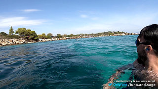 Beach Squirt & Outdoor Sex After Snorkeling (Real Amateur Couple)