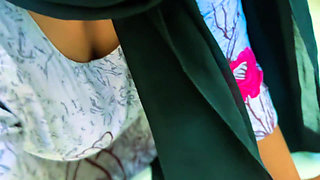 Egyptian Hot BBW Maid Stuck Under Bed & I Masturbate After Seeing Her Big Naked Ass