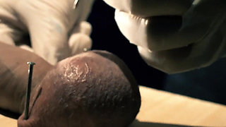 First Time Ball Nailing and Needles Through Gland