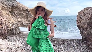 Lissa Browns Nudist Beach Flashing for Custom Video