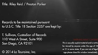 Caucasian Riley Reid Tearing up In The Guest room With Her Smallish