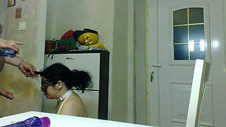 Whore Milf gag fucked