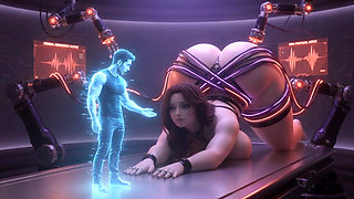 Stepmom in Neural Slave Chamber - Massive Tits & Big Juicy Ass Obedience
