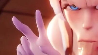 Kokomi Blowjob Oral Fellatio - Genshin Impact 3D Dick Sucking Deepthroat Animation Aether Sex