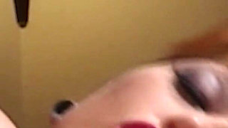 Blonde MILF Deepthroats Latino Cock and Gets DP on Kitchen Table