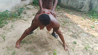 His Step Came to Her House and Wanted to Send Him for an Errand He Started Kissing Her and Fucked Her While She Do Her Exercise