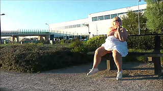 Flashing at the Airport