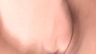 Sexy Blonde MILF Gaping Her Ass Hole with Fast and Hard Anal Sex