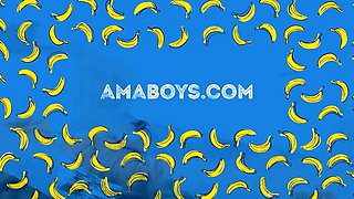 Muscle Daddy Pounds His Boy's Bubble Butt