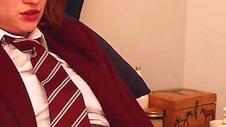 College Girl Victoria Gets Spanked Raw by MILF Ruby