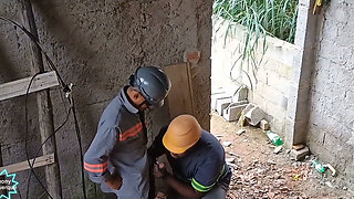 Electrician Fucking His Assistant During Work