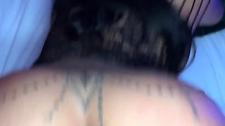 Asian with Ass and Huge Tits Enjoys a Giant Cock - Yasmina Khan