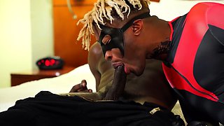 Sexy Dude Takes Double BBC Raw