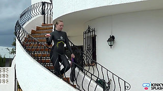 Neoprene Spanking Paddle & Pussy Flogging