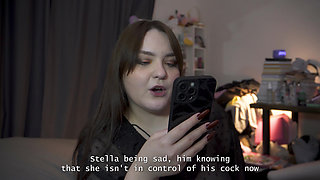 Porn Story - They Share a Cum-filled Kiss Together After a Sweet Pegging