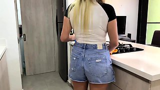I paid extra cash to a hot teen maid for sex