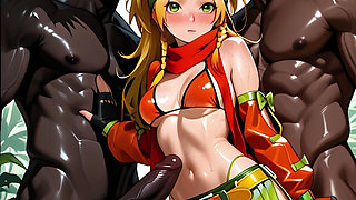 Rikku Final Fantasy Gangbang Ai
