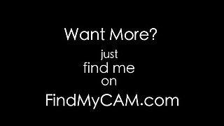 BBW Girl Pleasures Herself on Webcam