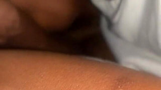 Sexy African Ebony Teen Skipped College to Suck BBC POV Wet Pussy Fucked After Sucking